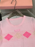 絶対欲しい！ 2026 ミュウミュウ 新作 半袖Tシャツ コピー