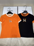 ★日本!!人気！2026 エルメス 新作 半袖Tシャツ コピー 2色