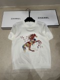 激安価格！2026 エルメス 新作 半袖Tシャツ 偽物 2色