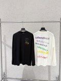 超希少！ 2027 バレンシアガ 新作 長袖Tシャツ コピー  2色