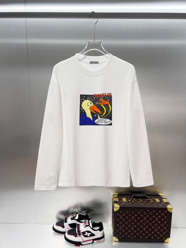 争奪戦 2027 モンクレール 新作 長袖Tシャツ 偽物