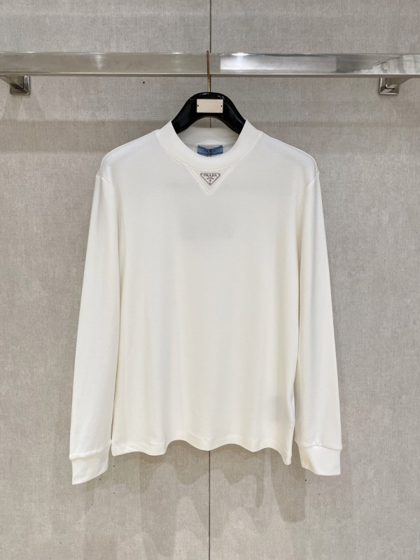 売上総額１位！2027 プラダ 新作 長袖Tシャツ コピー