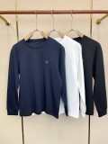 世界中で大人気♪ 2027 エルメス 新作 長袖Tシャツ 偽物  3色