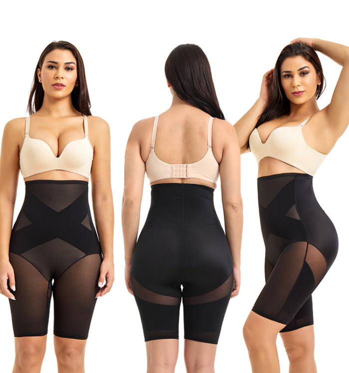 high waist sexy bodysuit butt lifter tummy control waist trainer shaper  shorts panty thigh abdomen slimming body shapewear