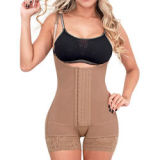 Women Fajas Body Shaper Open Bust Mid-Thigh Sexy Bodysuit Shapewear Waist Trainer Corset Post Surgery Shapewear
