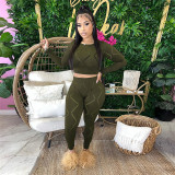 2023 spring Clothing Loungewear Sexy Hollow Tights Casual Sports Suit 2 piece biker Women's sets y2k two piece for women
