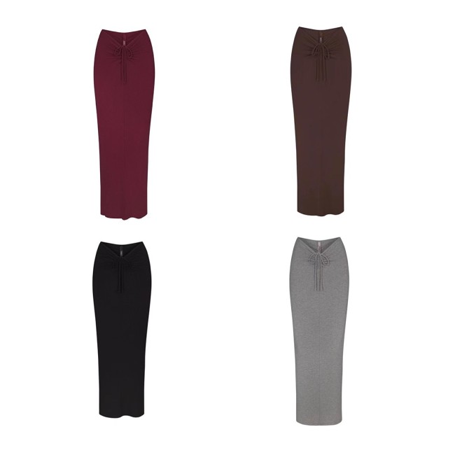 Sculpt & Slim High-Waisted Midi Skirt with Body-contouring Fit