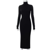 Summer Skims Casual Sleeveless High Waist Slim Sling Dress Long Casual Dresses