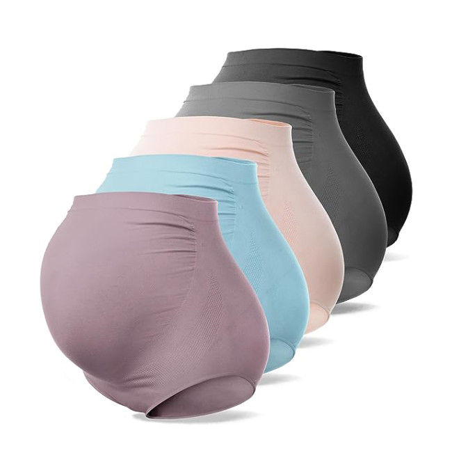 Plus Size Tummy Control Maternity Panties