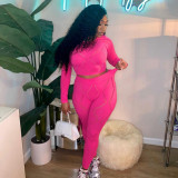 2023 spring Clothing Loungewear Sexy Hollow Tights Casual Sports Suit 2 piece biker Women's sets y2k two piece for women