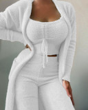 2023 cozy pajama Wholesale women Lounge Wear loungewear women sets fuzzy pajama set for women