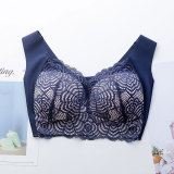 ChaoRong Brand Ultimate Lift Stretch Full-Figure Seamless Lace Cut-Out Bra Sexy Lace Underwear Full Coverage Lace Plus Size Bra