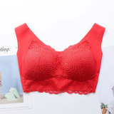 ChaoRong Brand Ultimate Lift Stretch Full-Figure Seamless Lace Cut-Out Bra Sexy Lace Underwear Full Coverage Lace Plus Size Bra
