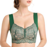 ChaoRong Brand Ultimate Lift Stretch Full-Figure Seamless Lace Cut-Out Bra Sexy Lace Underwear Full Coverage Lace Plus Size Bra