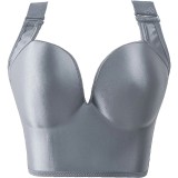 Wireless Sculpting Hide Back Deep Cup Push Up Re-Shaping Bra