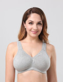 Cross-border Brand Boutique Plus Size Bra Fat MM Middle-aged Elderly Foreign Trade Bra Lace Cotton Underwear Full Cup Bralette