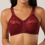 Ultra-thin Full Cup Foreign Trade Bra Classic Best-selling Non-sponge Sexy Lace Transparent European and American Underwear