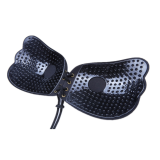 Hot Sexy Deep V black push up invisible strapless silicone cloth bra strapless tube bra