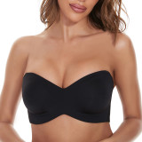 Essential Multi-Way Pure Comfort Bra Silicone-Free Underwire Bandeau Minimizer Strapless Bra