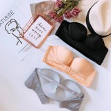 Wireless Sexy Push Up Invisible Bras Front Closure Strapless Seamless Bralette ABC Cup