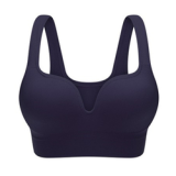 2022  New Women Sport Bras Shirt Fitness Running Underwear Padded Bra Crop Sport Top Underwear Wireless Push Up Brassiere