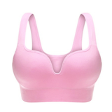 2022  New Women Sport Bras Shirt Fitness Running Underwear Padded Bra Crop Sport Top Underwear Wireless Push Up Brassiere