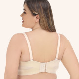 BCDEFG Full Cup Plus Size Push Up Strapless Bra