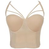 Everyday Comfort Triangle Camisole with Wire Support, Cotton Bralette for Women, Backless Innerwear
