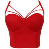 Everyday Comfort Triangle Camisole with Wire Support, Cotton Bralette for Women, Backless Innerwear