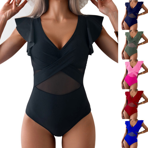 Breathable Backless One Piece Sexy Swimsuit