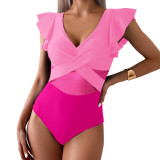 Breathable Backless One Piece Sexy Swimsuit