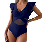 Breathable Backless One Piece Sexy Swimsuit