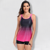 Women's Quick-Drying Gradient Breathable Tankini For Adults