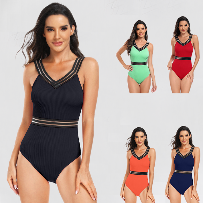New One-piece Quick-drying  Swimsuit for Women Swimming