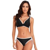 New Fashion Breathable Nylon Split Swimsuit