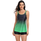 Women's Quick-Drying Gradient Breathable Tankini For Adults