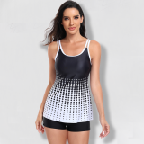 Women's Quick-Drying Gradient Breathable Tankini For Adults