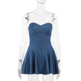Summer 2024 New Style A-line Sexy Tube-Top Dress For Women