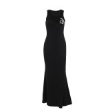 Elegant Personality Pleated Sexy Slim Dress For Women