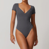 New Popular Gym Deep V-neck Yoga Jumpsuit For Women