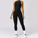 New Popular One Piece V-back Sports Jumpsuit For Gym