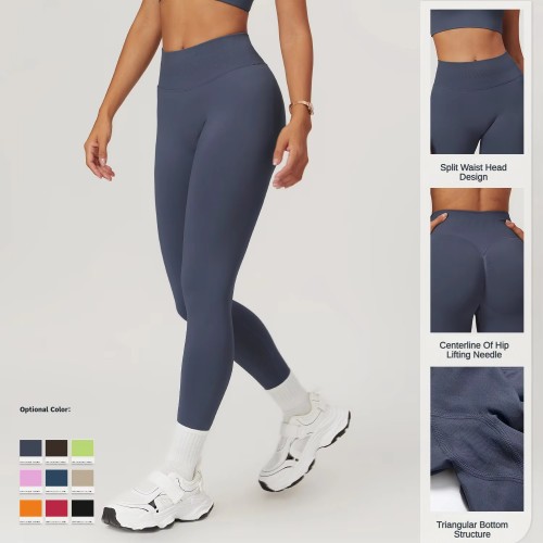 Wholesale High Waist Elasticity Tummy Control Slim Legging