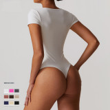 New Popular Gym Deep V-neck Yoga Jumpsuit For Women