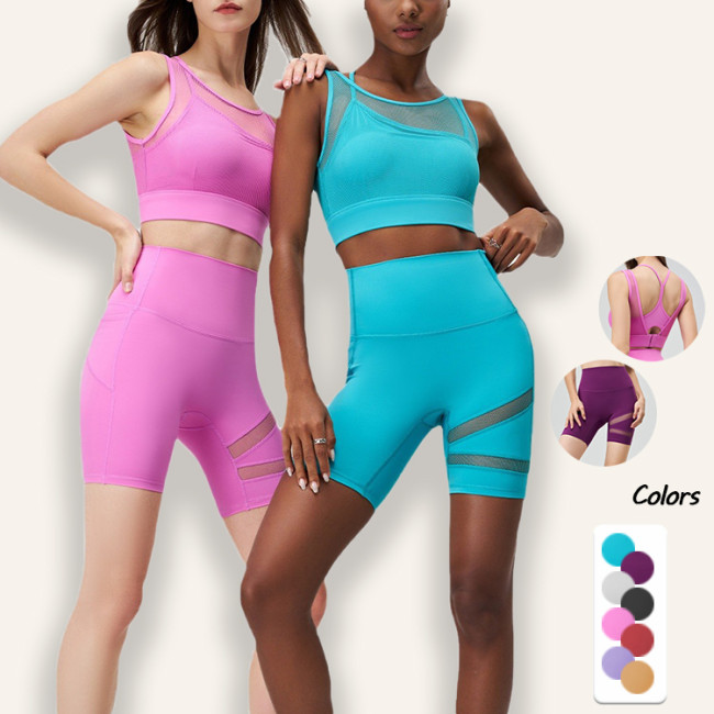 Top Sell High Quality Bra Top Side Pocket Leggings