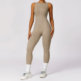 New Popular One Piece V-back Sports Jumpsuit For Gym
