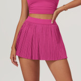 New Fashion High Waist Fitness Tennis Golf Stretchy Skirt