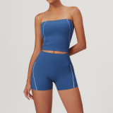 Summer Sexy Sportswear Custom Logo Stylish Yoga Suits Wholesale