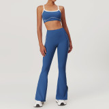 Summer Sexy Sportswear Custom Logo Stylish Yoga Suits Wholesale