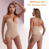 Sexy Built-in Bra Bodysuit Slim Thong Shaper
