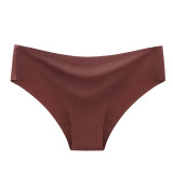 2024 Women Briefs Solid Girl Sexy Underwear Smooth Seamless Panties